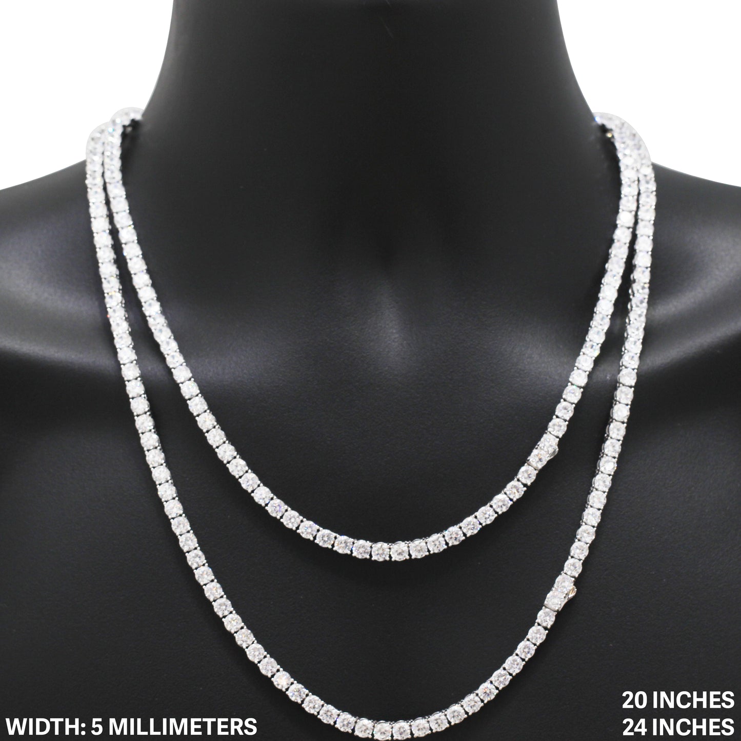 5mm Tennis Chain 20"