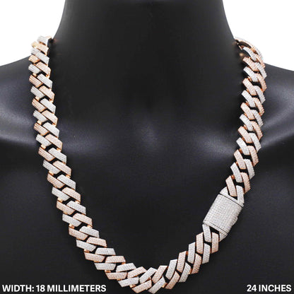 18mm Cuban Link Chain 20"