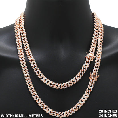 10mm Cuban Link Chain 20"