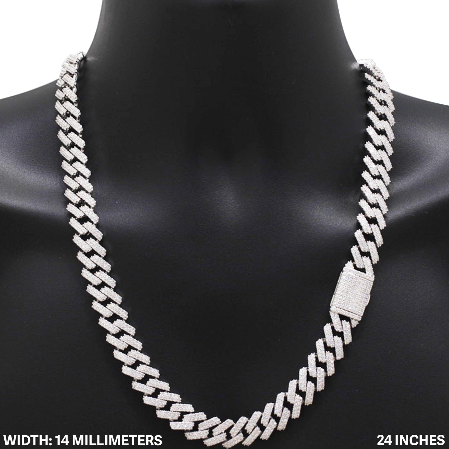 14mm Cuban Link Chain 24"