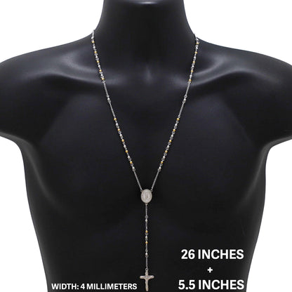 4mm Rosary 26" +5.5"