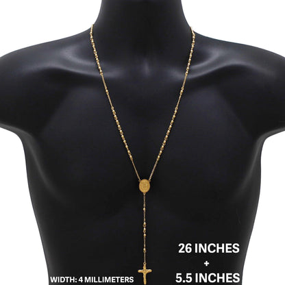 4mm Rosary 26" +5.5"
