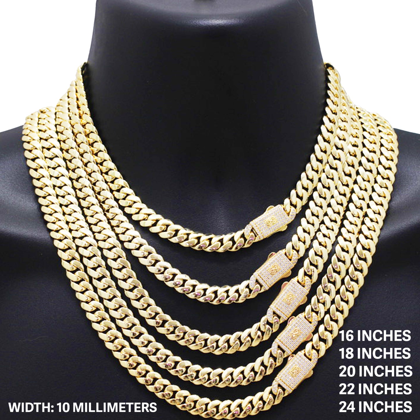 Miami Cuban Link Chain (14K Gold Filled)