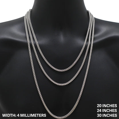 4mm Franco Chain 24"
