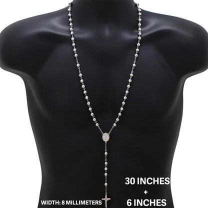 8mm Rosary 30" + 6"