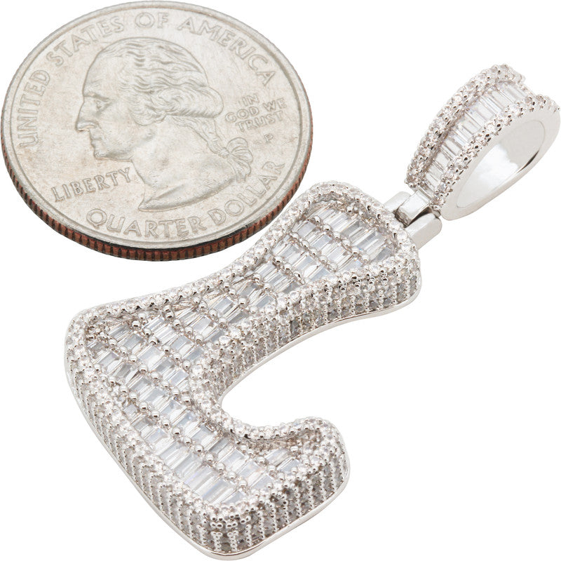 Bubble Letter L Pendant