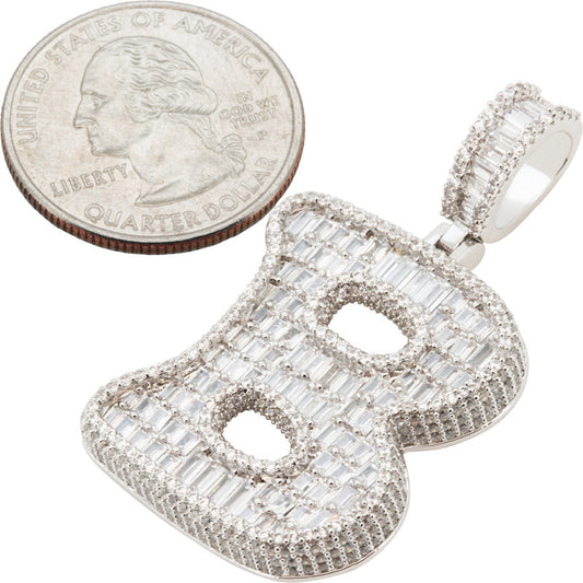 Bubble Letter B Pendant