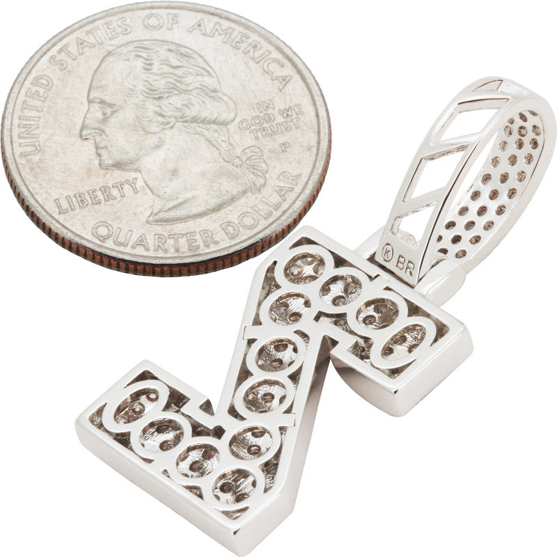 Block Letter Z Pendant