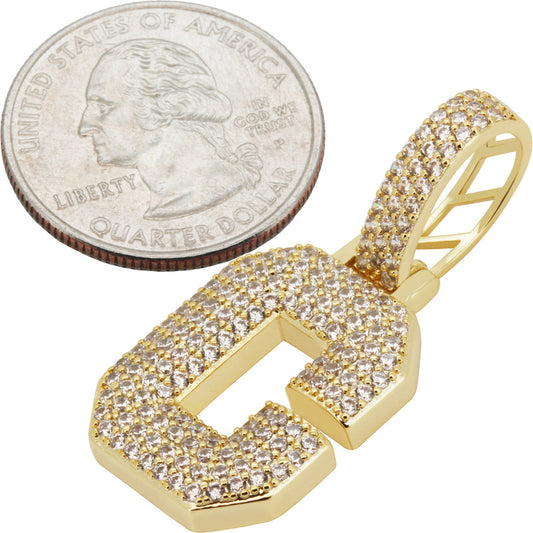 Block Letter C Pendant
