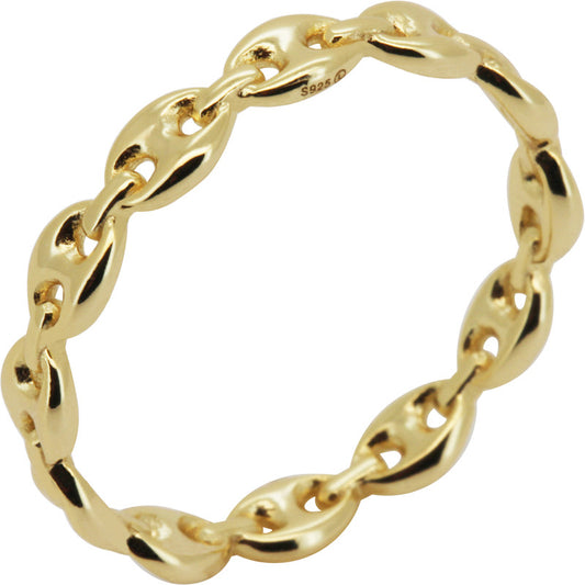 3mm Mariner Link Band Ring Size 6