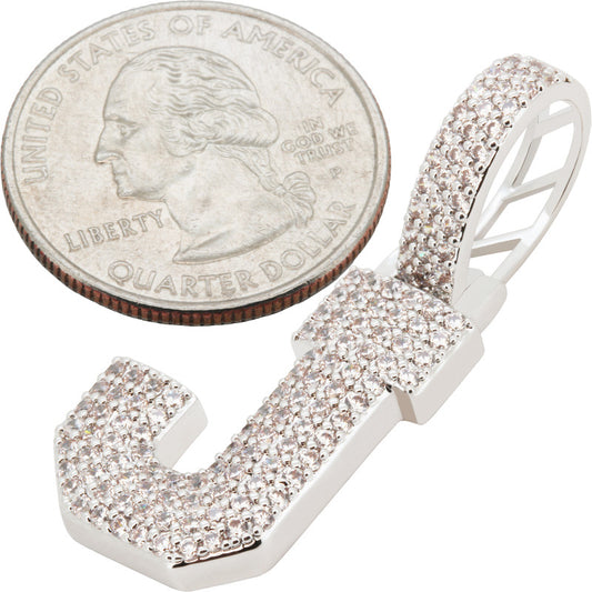 Block Letter J Pendant