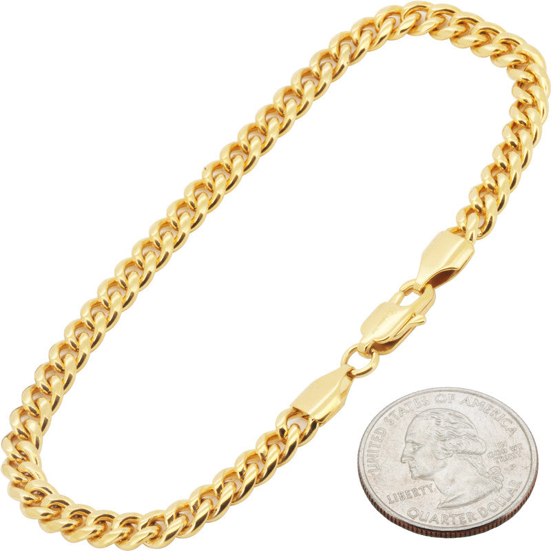 5mm Miami Cuban Link Bracelet 7.5"