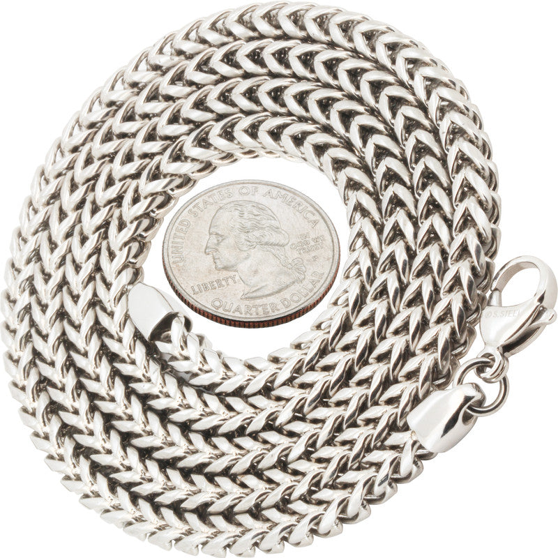 5mm Smooth Franco Chain 24"