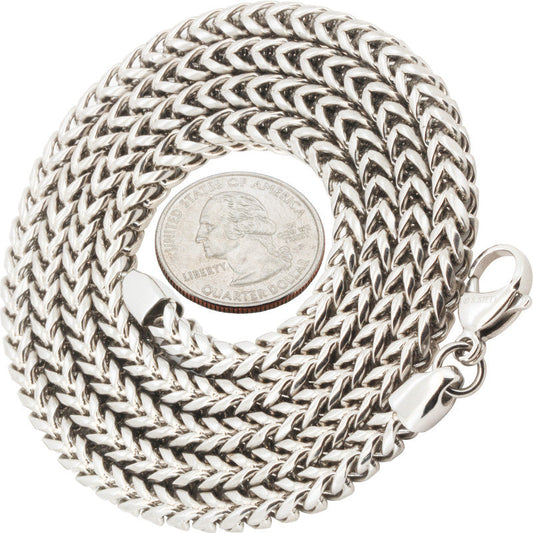5mm Smooth Franco Chain 24"