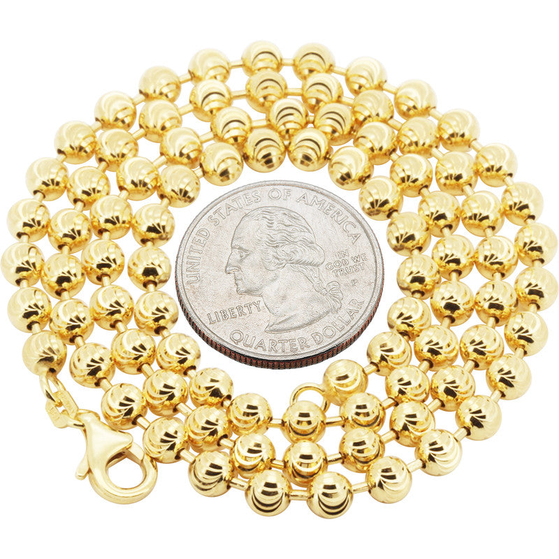 5mm Mooncut Chain 18"