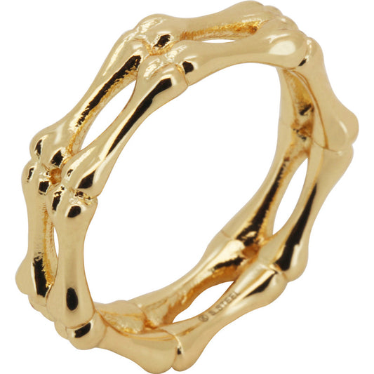 6mm Bones Band Ring Size 7