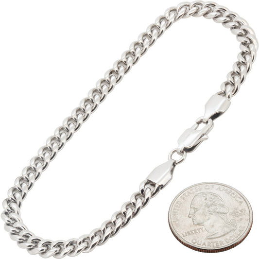 5mm Miami Cuban Link Bracelet 7.5"
