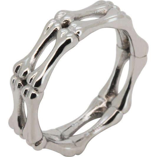 6mm Bones Band Ring Size 9
