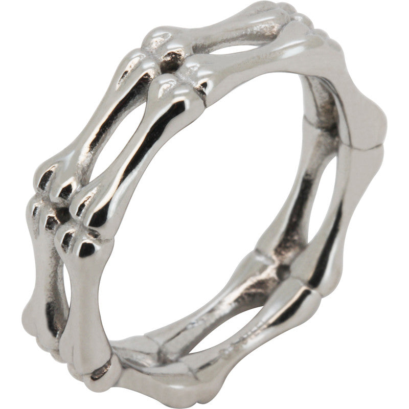 6mm Bones Band Ring Size 7