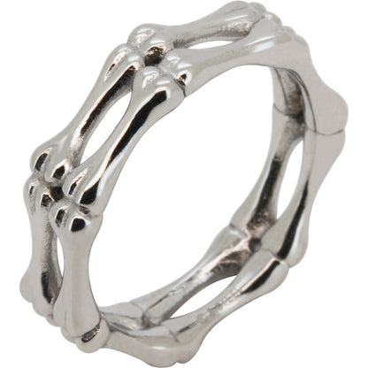 6mm Bones Band Ring Size 8