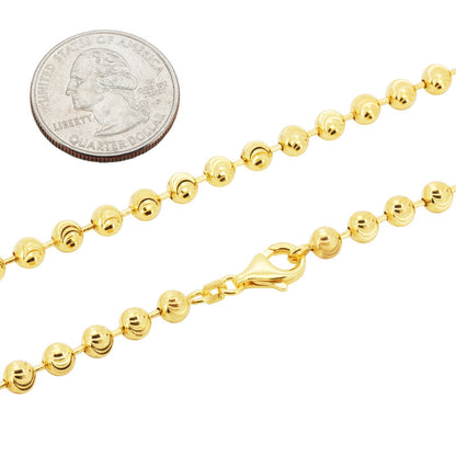 5mm Mooncut Chain 28"