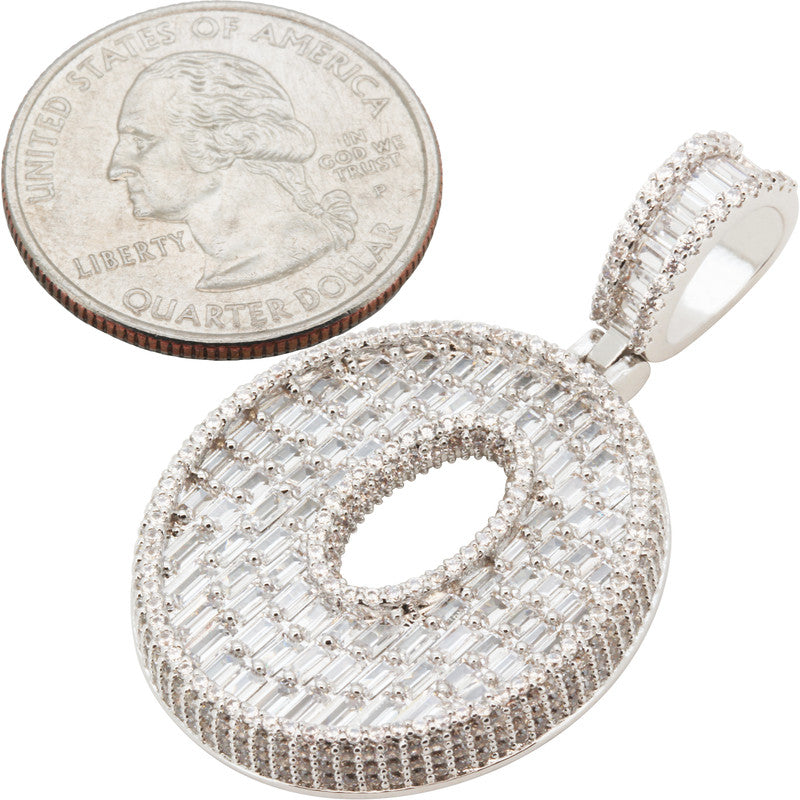 Bubble Letter O Pendant