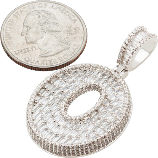 Bubble Letter O Pendant