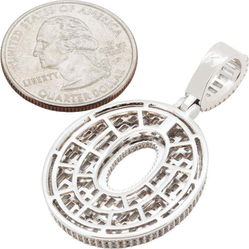 Bubble Letter O Pendant