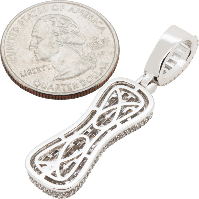 Bubble Letter I Pendant