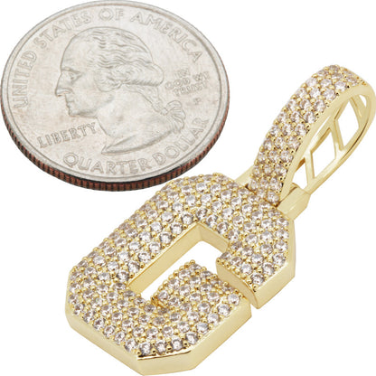 Block Letter G Pendant
