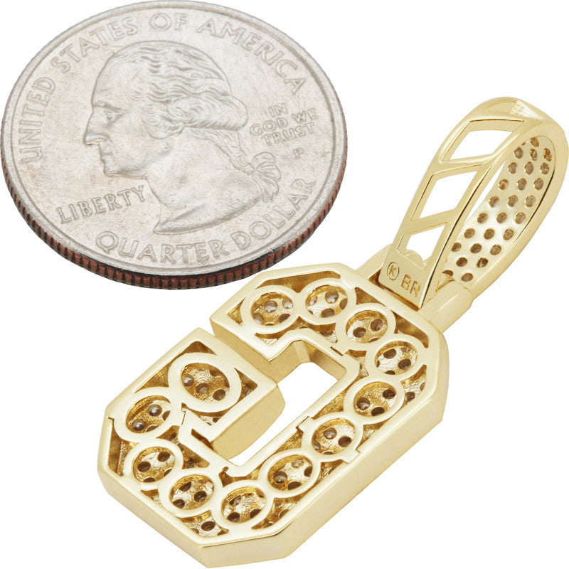 Block Letter G Pendant