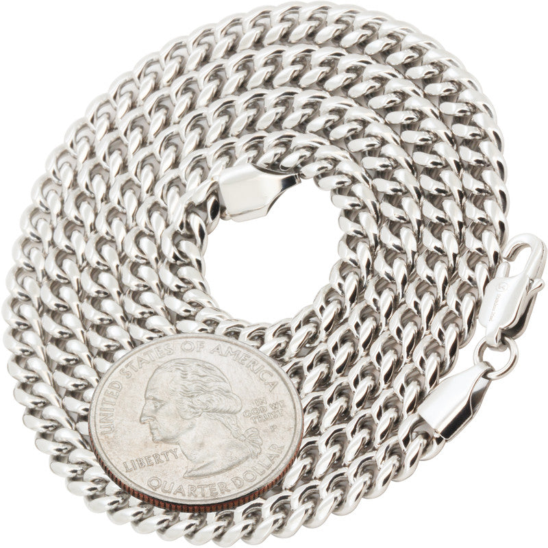 5mm Miami Cuban Link Chain 24"