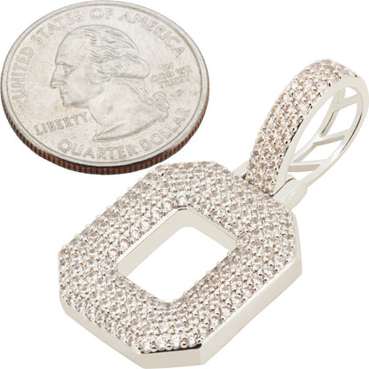 Block Letter O Pendant