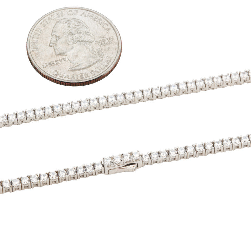 2mm Tennis Bracelet 7"