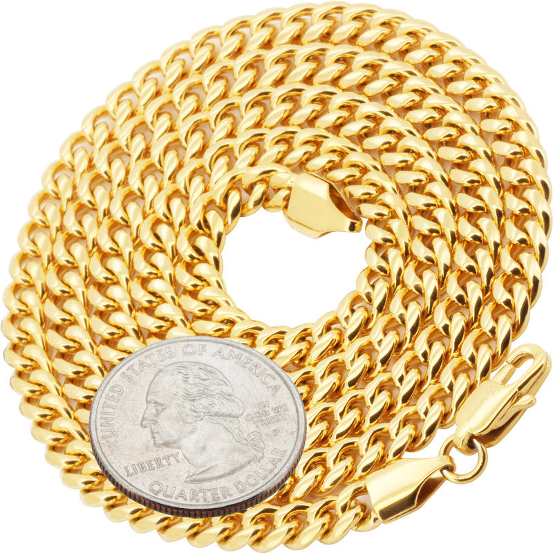 5mm Miami Cuban Link Chain 24"