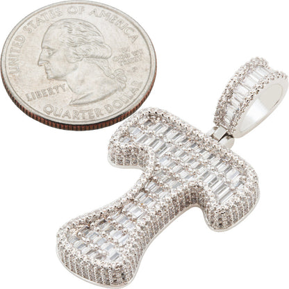 Bubble Letter T Pendant