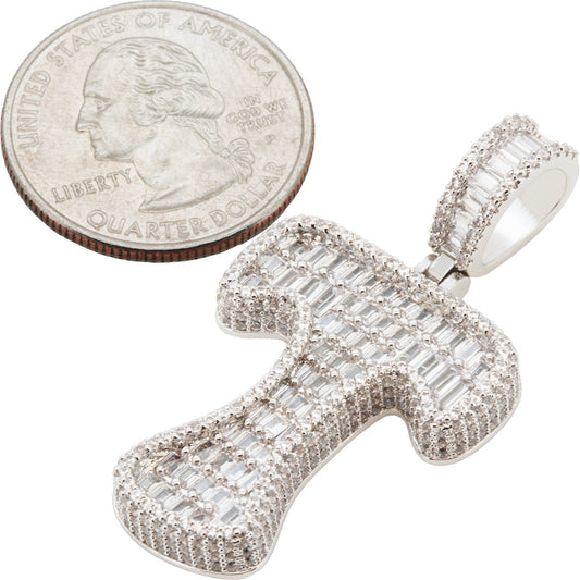 Bubble Letter T Pendant