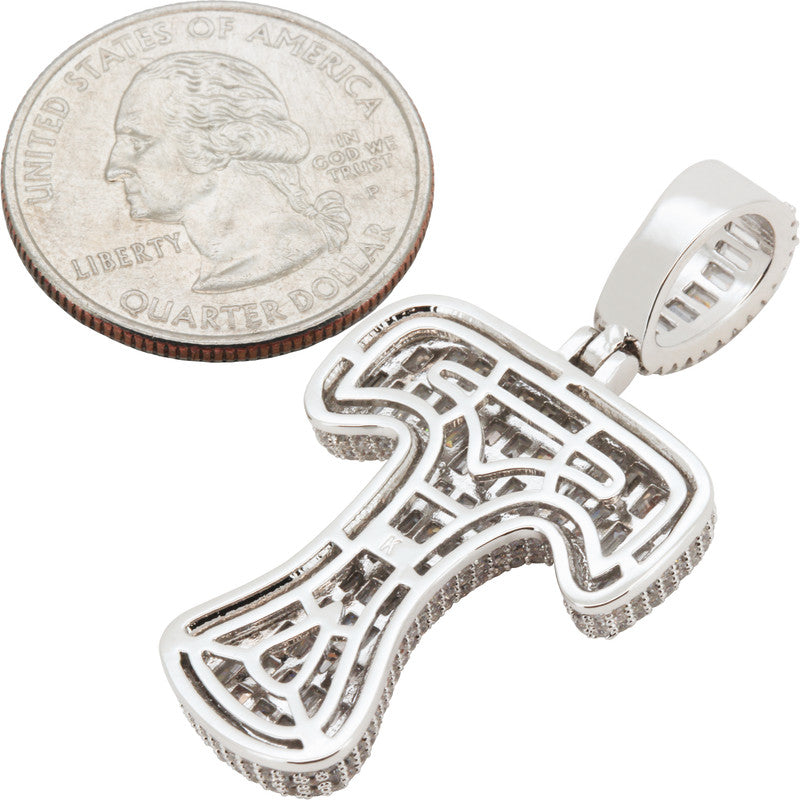 Bubble Letter T Pendant