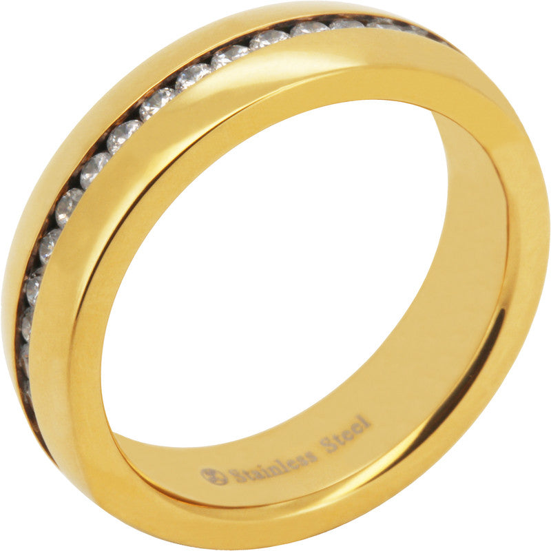 6mm Channel Set Eternity Band Ring Size 9