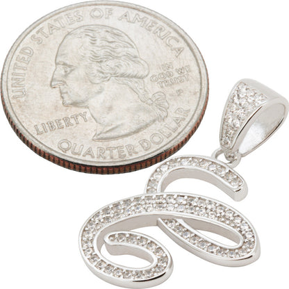 Cursive Initial C Pendant