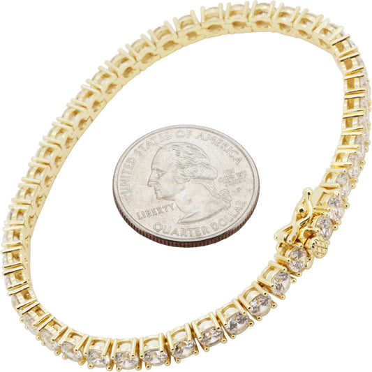 4mm Tennis Bracelet 7"