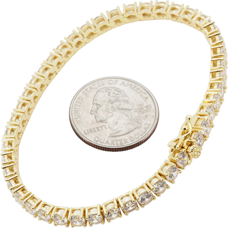 4mm Tennis Bracelet 7.5"