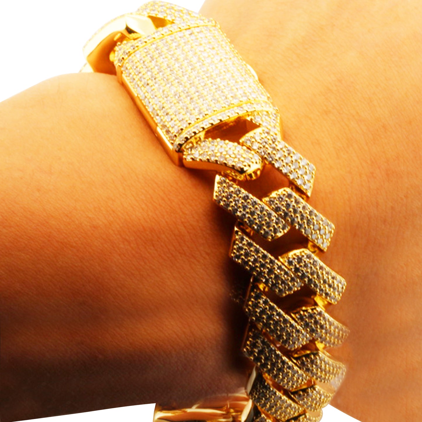 Miami Cuban Link Bracelet (Brass)