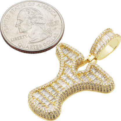 Bubble Letter Y Pendant