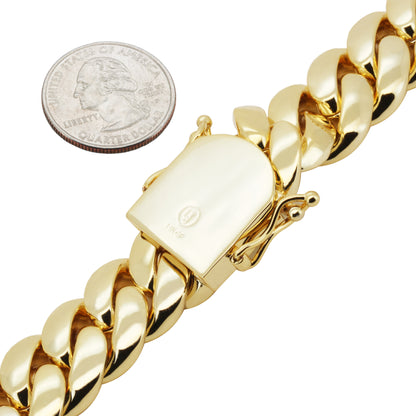18mm Miami Cuban Link Chain 24"