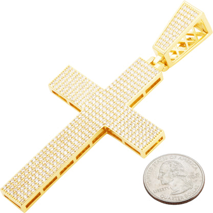 Cross Pendant (Brass)