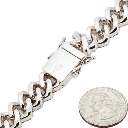 14mm Cuban Link Bracelet 8.5"