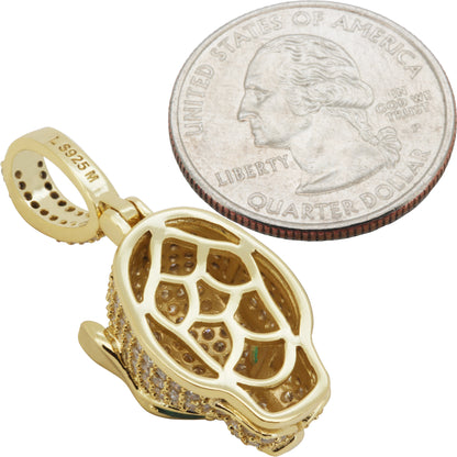 Moissanite Panther Pendant