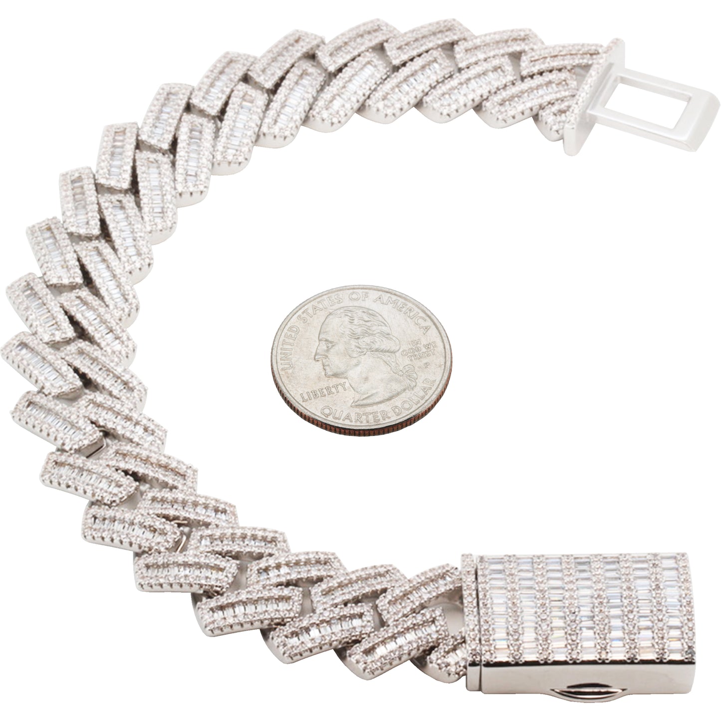 18mm Cuban Link Bracelet 8.5"