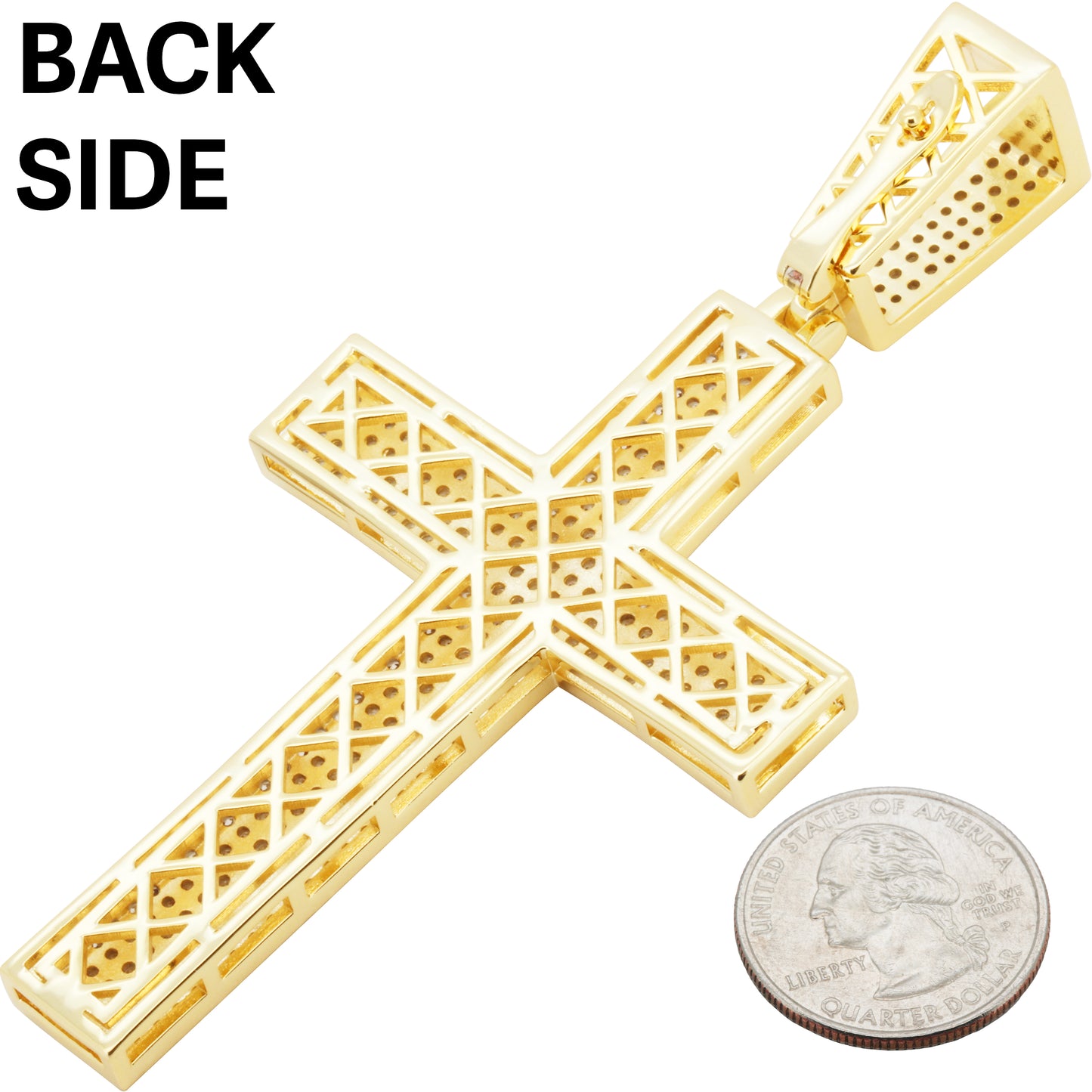 Cross Pendant (Brass)